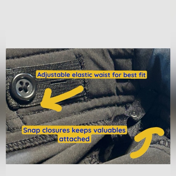 ZOIC Boys shorts 10/12 L Excellent condition 1 side pocket w/velcro closure - Picture 5 of 5